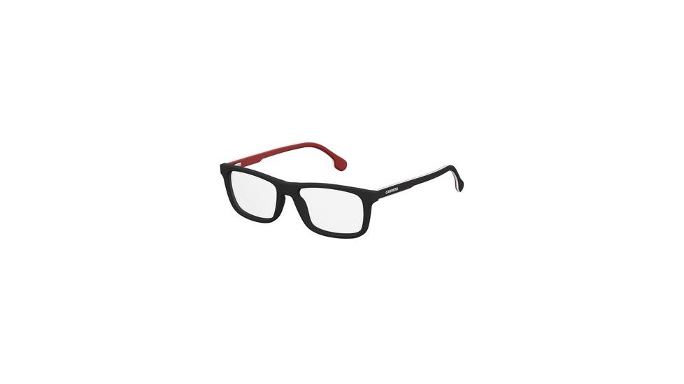 Carrera 1106/V Single Vision Prescription Eyeglasses CA1106-0003-5317 - Matte Black Frame, Lens Diameter 53mm, Distance Between Lenses 17mm