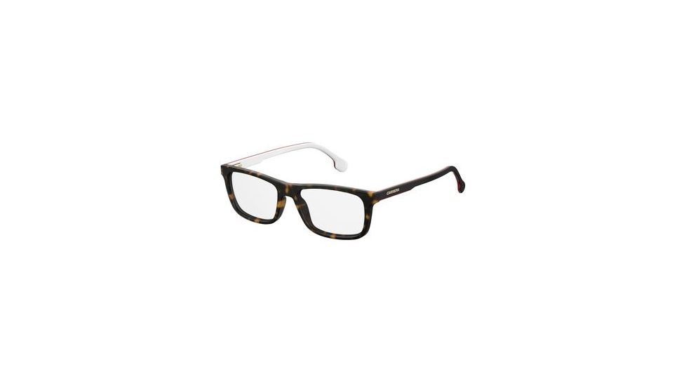 Carrera 1106/V Single Vision Prescription Eyeglasses CA1106-0086-5317 - Dark Havana Frame, Lens Diameter 53mm, Distance Between Lenses 17mm