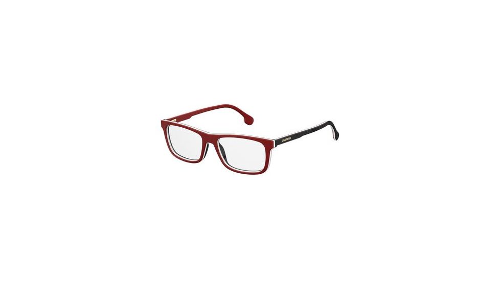Carrera 1106/V Single Vision Prescription Eyeglasses CA1106-0C9A-5317 - Red Frame, Lens Diameter 53mm, Distance Between Lenses 17mm