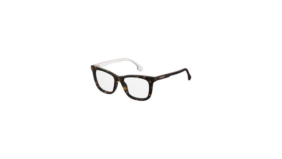 Carrera 1107/V Single Vision Prescription Eyeglasses CA1107-0086-5017 - Dark Havana Frame, Lens Diameter 50mm, Distance Between Lenses 17mm