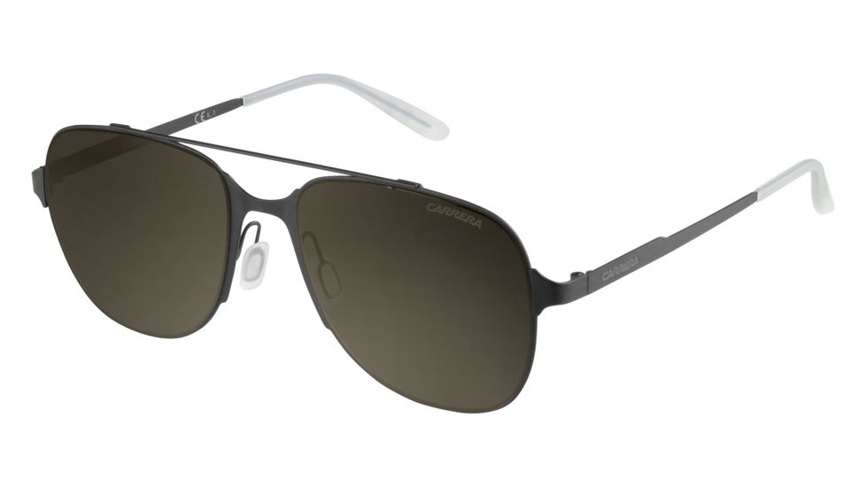 Carrera 114/S Sunglasses CA114S-0003-70-5518 - Matte Black Frame, Brown Lenses, Lens Diameter 55mm, Distance Between Lenses 18mm