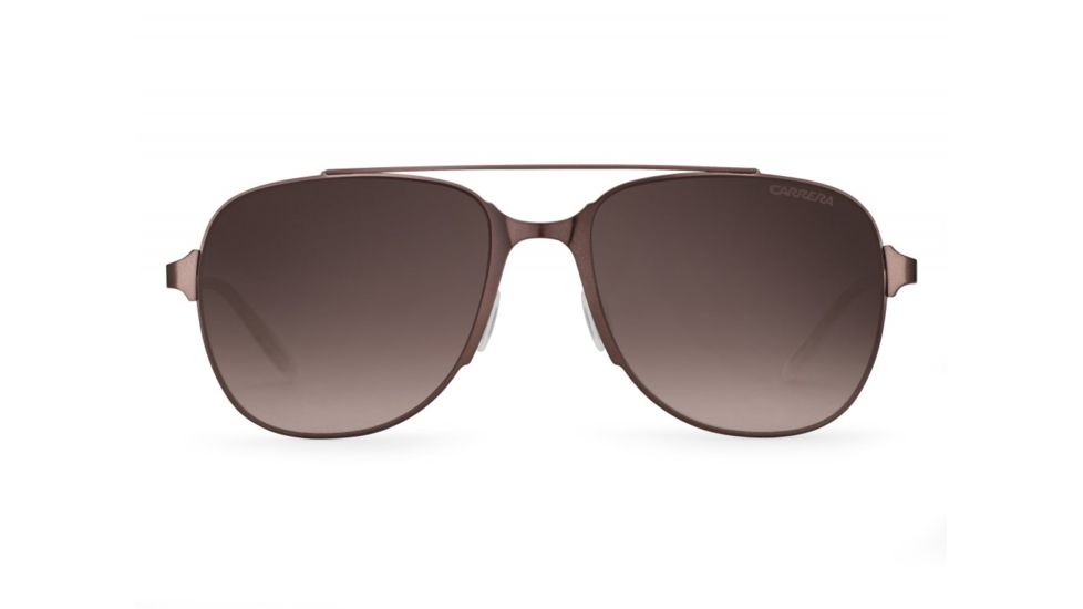 Carrera 114/S Sunglasses CA114S-0FIR-J6-5518 - Semi Matte Brown Frame, Brown Gradient Lenses, Lens Diameter 55mm, Distance Between Lenses 18mm
