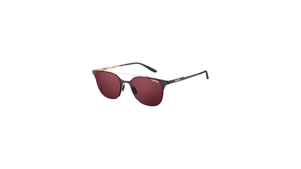 Carrera 116/S Progressive Prescription Sunglasses CA116S-01PW-W6-5120 - Lens Diameter 51 mm, Frame Color Matte Black/Gold