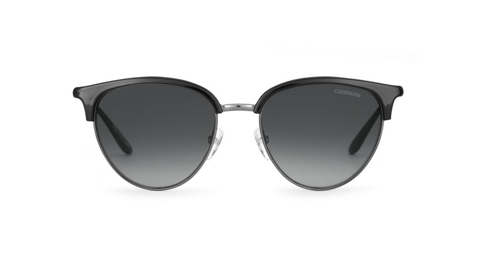 Carrera 117/S Sunglasses CA117S-0CVL-7Z-5218 - Dark Rust Black Frame, Gray Gradient Lenses, Lens Diameter 52mm, Distance Between Lenses 18mm