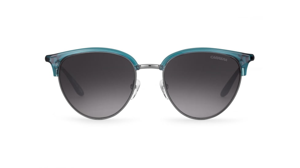 Carrera 117/S Sunglasses CA117S-0RI6-IC-5218 - Dark Rust Teal Frame, Gray Mirror Shaded Silver Lenses, Lens Diameter 52mm, Distance Between Lenses 18mm