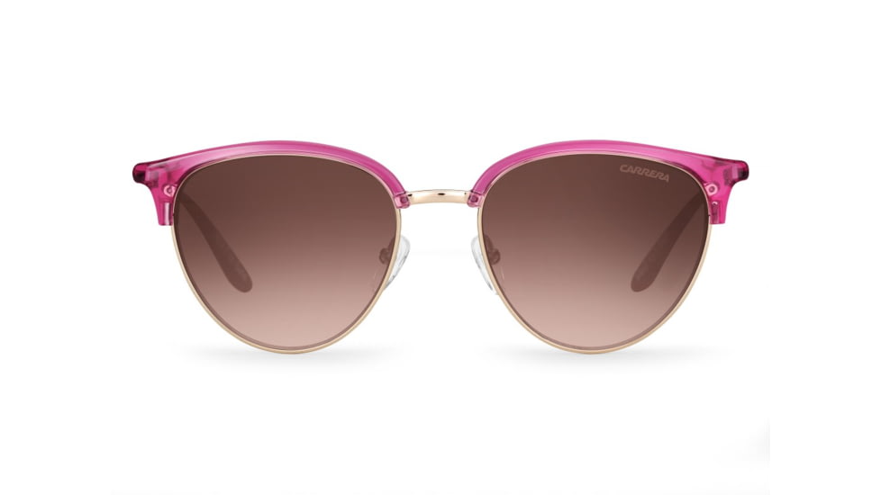 Carrera 117/S Sunglasses CA117S-0RI5-G4-5218 - Gold Cyclamen Frame, Brown Mirror Gradient Lenses, Lens Diameter 52mm, Distance Between Lenses 18mm