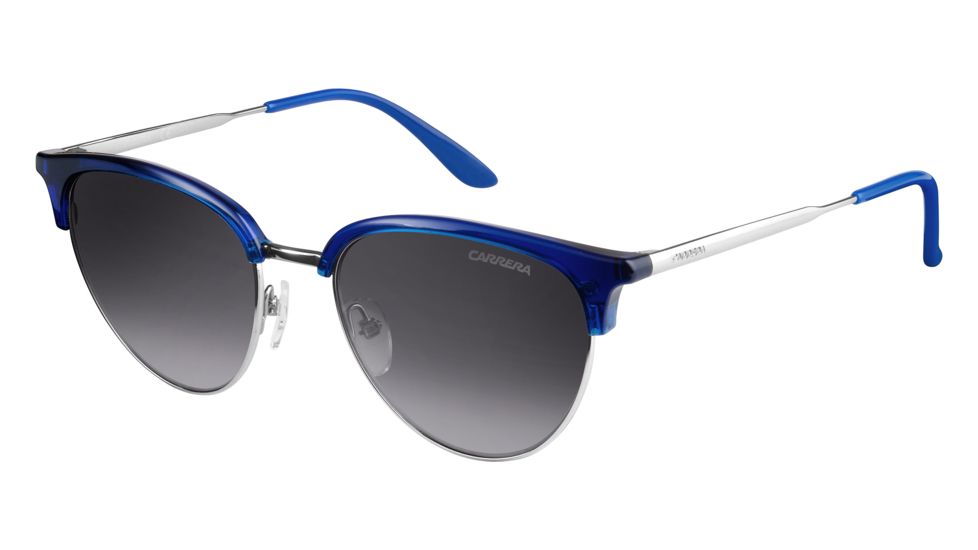 Carrera 117/S Sunglasses CA117S-0RHZ-9C-5218 - Palladium Violet Frame, Dark Gray Gradient Lenses, Lens Diameter 52mm, Distance Between Lenses 18mm