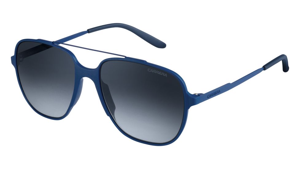 Carrera 119/S Single Vision Prescription Sunglasses CA119S-0T6M-HD-5518 - Lens Diameter 55 mm, Frame Color Blue