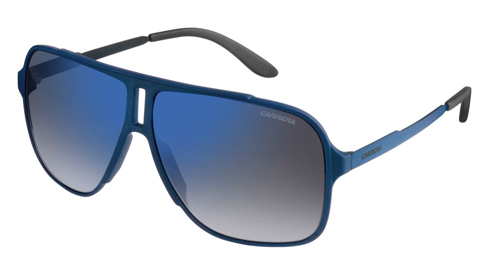 Carrera 122/S Single Vision Prescription Sunglasses CA122S-0VOS-DK-6111 - Lens Diameter 61 mm, Frame Color Blue