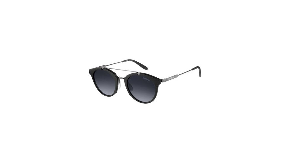 Carrera 126/S Progressive Prescription Sunglasses CA126S-0QGG-HD-4922 - Frame Color Black / Dark Ruthenium, Lens Diameter 49 mm
