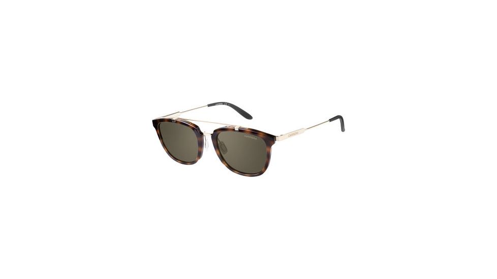 Carrera 127/S Bifocal Prescription Sunglasses CA127S-0SCT-70-5121 - Frame Color Havana Gold, Lens Diameter 51 mm
