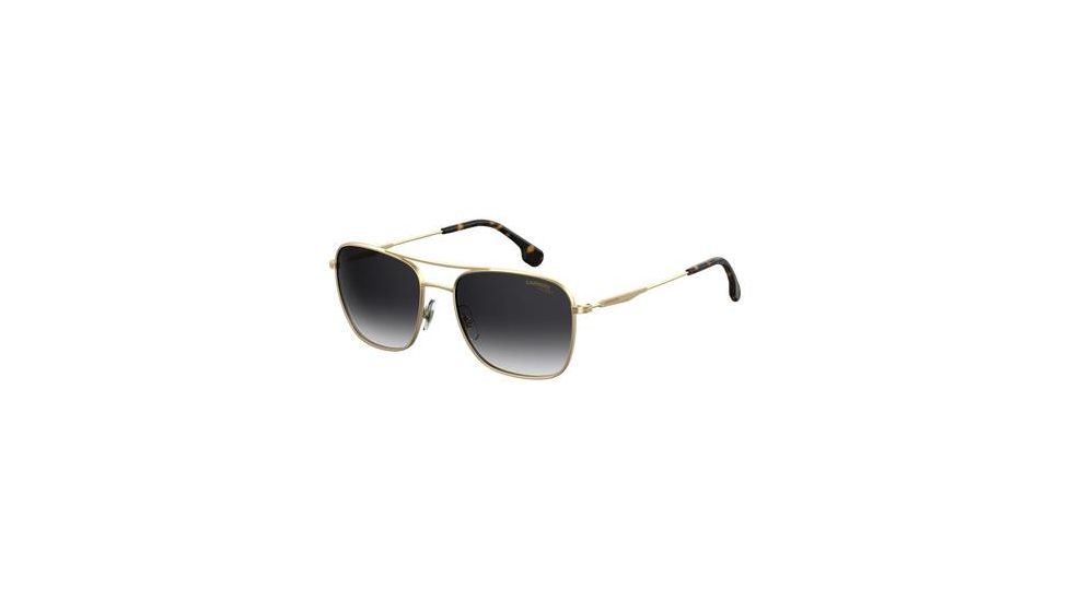 Carrera 130/S Sunglasses CA130S-0AOZ-9O-5819 - Semi Matte Gold Frame, Dark Gray Gradient Lenses, Lens Diameter 58mm, Distance Between Lenses 19mm
