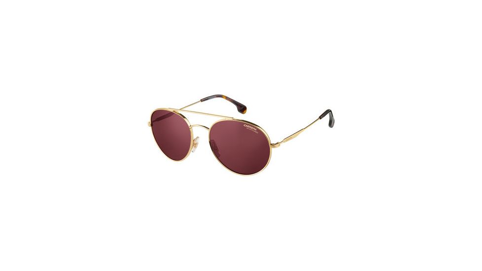 Carrera 131/S Single Vision Prescription Sunglasses CA131S-006J-W6-5619 - Frame Color Gold Havana, Lens Diameter 56 mm