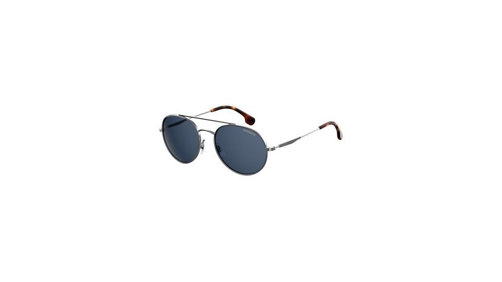 Carrera 131/S Single Vision Prescription Sunglasses CA131S-06LB-KU-5619 - Frame Color Ruthenium, Lens Diameter 56 mm