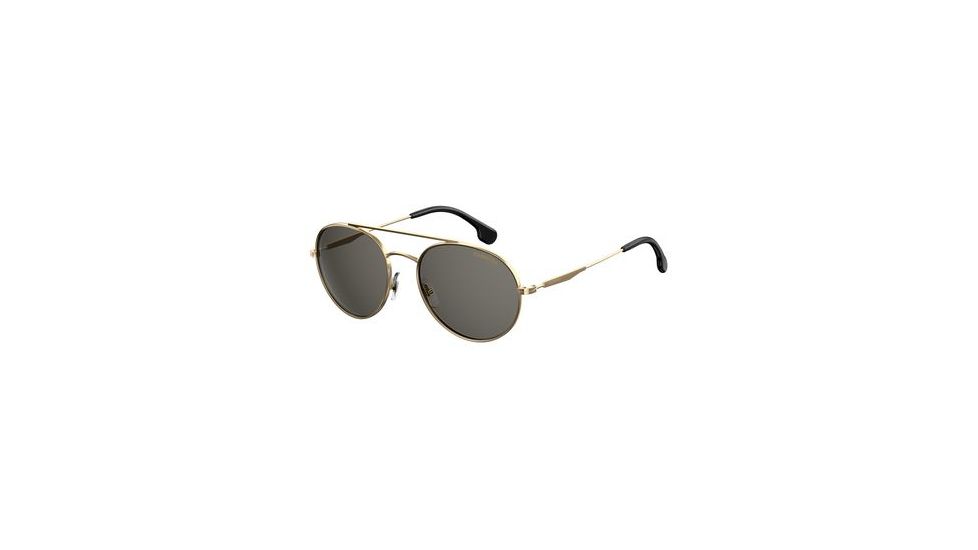 Carrera 131/S Single Vision Prescription Sunglasses CA131S-0J5G-IR-5619 - Frame Color Gold, Lens Diameter 56 mm