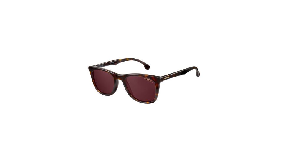 Carrera 134/S Progressive Prescription Sunglasses CA134S-0086-W6-5122 - Frame Color Havana, Lens Diameter 51 mm