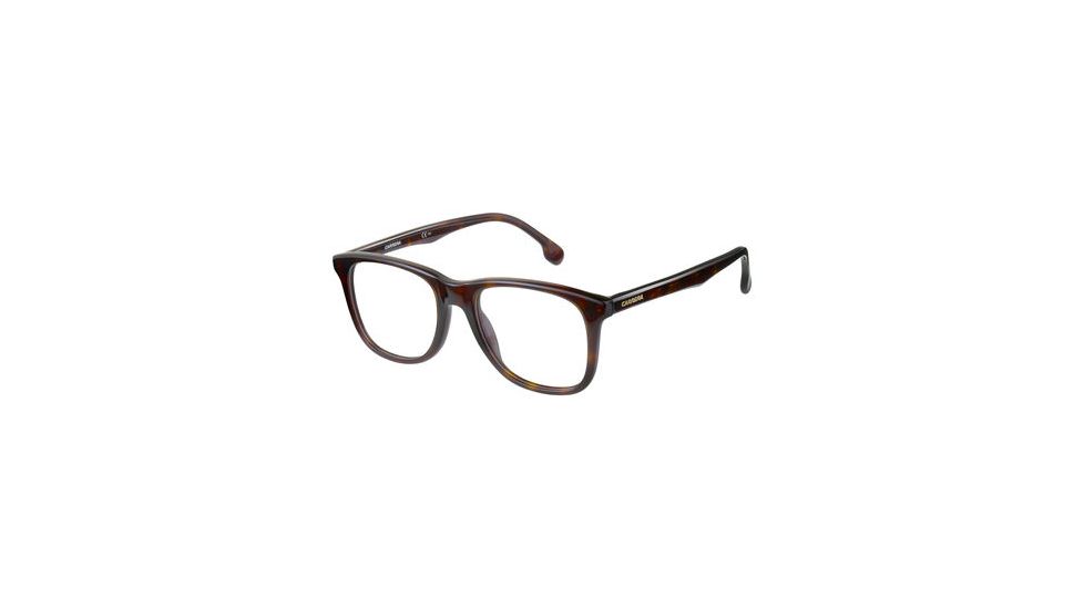 Carrera 135/V Eyeglass Frames CA135V-0086-5219 - Havana Frame, Lens Diameter 52mm, Distance Between Lenses 19mm