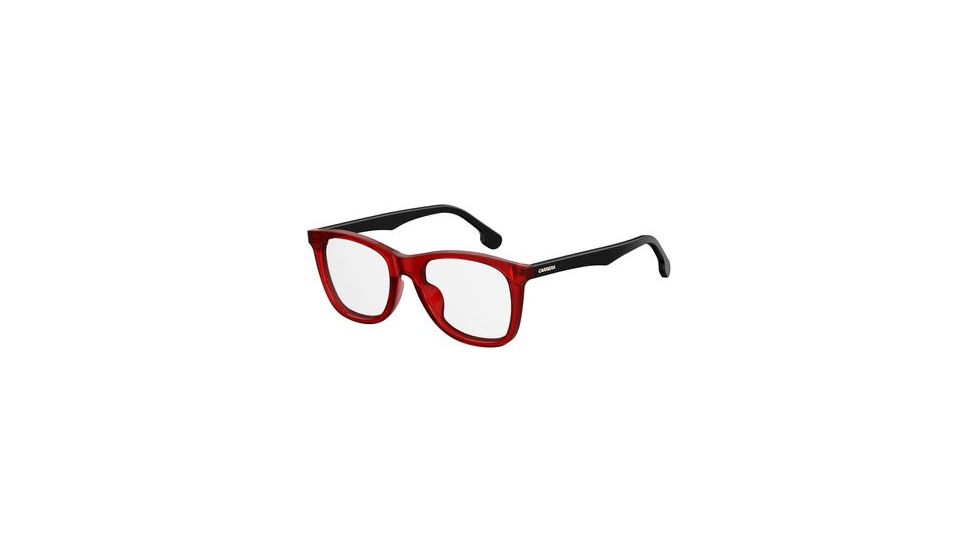 Carrera 135/V Eyeglass Frames CA135V-0LGD-5219 - Burgundy-Black Frame, Lens Diameter 52mm, Distance Between Lenses 19mm