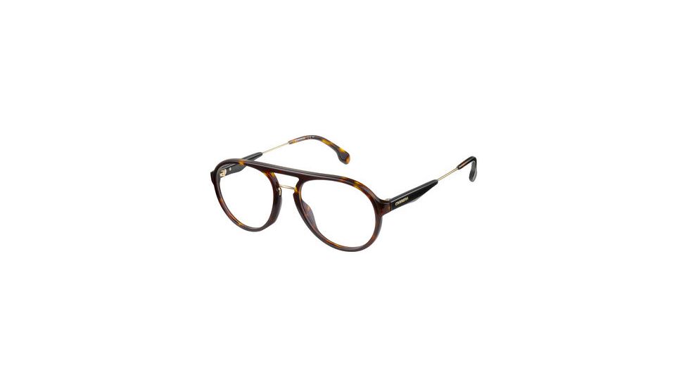 Carrera 137/V Bifocal Prescription Eyeglasses CA137V-02IK-5319 - Havana Gold Frame, Lens Diameter 53mm, Distance Between Lenses 19mm