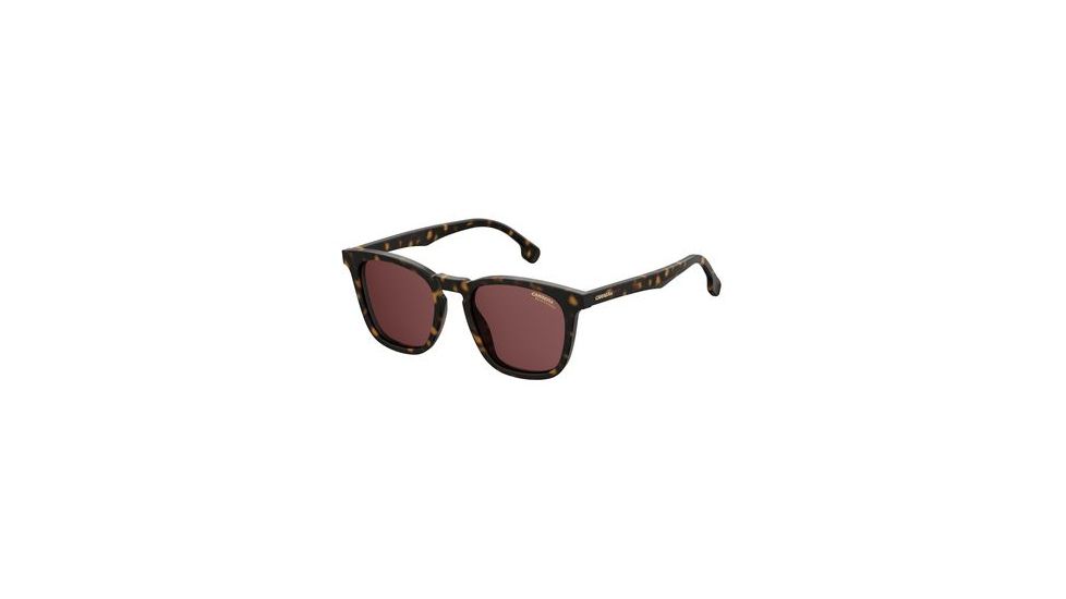 Carrera 143/S Single Vision Prescription Sunglasses CA143S-0086-W6-5120 - Frame Color Dark Havana, Lens Diameter 51 mm
