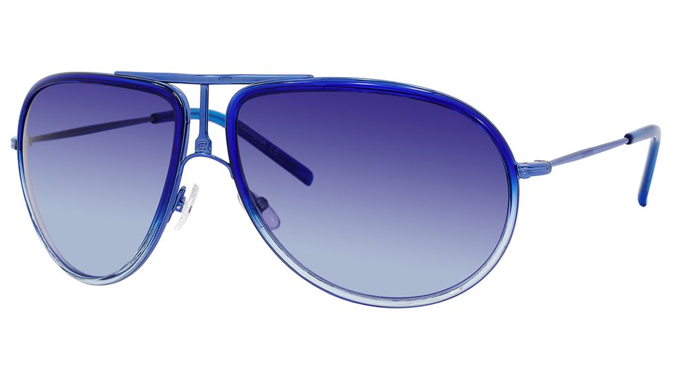 Carrera 15/S Sunglasses CA15S-0XDZ-Y5-6314 - Azure Shiny Frame, Blue Dbl Gradient Lenses, Lens Diameter 63mm, Distance Between Lenses 14mm