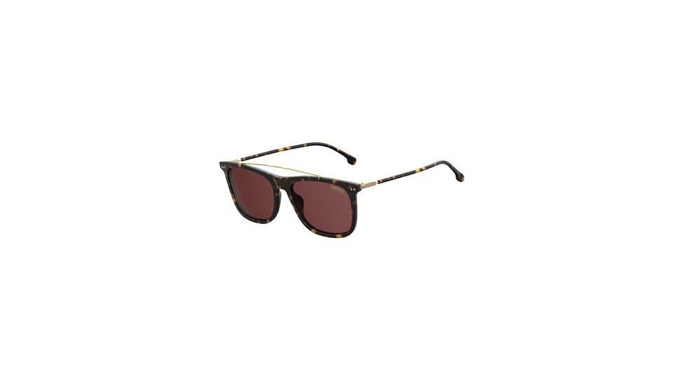 Carrera 150/S Single Vision Prescription Sunglasses CA150S-0086-W6-5518 - Frame Color Dark Havana, Lens Diameter 55 mm