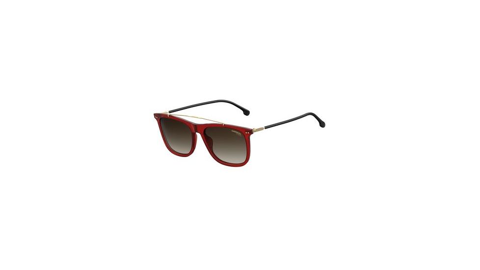 Carrera 150/S Single Vision Prescription Sunglasses CA150S-0LHF-HA-5518 - Lens Diameter 55 mm, Frame Color Opal E Burgundy