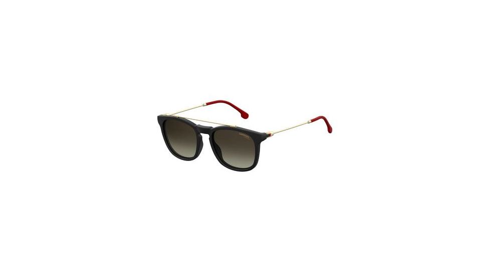 Carrera 154/S Sunglasses CA154S-0003-HA-5119 - Matte Black Frame, Brown Gradient Lenses, Lens Diameter 51mm, Distance Between Lenses 19mm