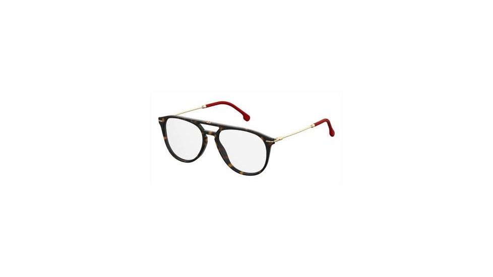 Carrera 168/V Eyeglass Frames CA168V-0086-5317 - Dark Havana Frame, Lens Diameter 53mm, Distance Between Lenses 17mm
