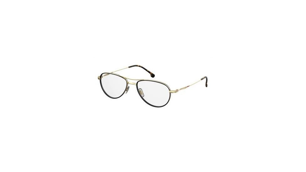 Carrera 169/V Eyeglass Frames CA169V-0RHL-5418 - Gold / Black Frame, Lens Diameter 54mm, Distance Between Lenses 18mm