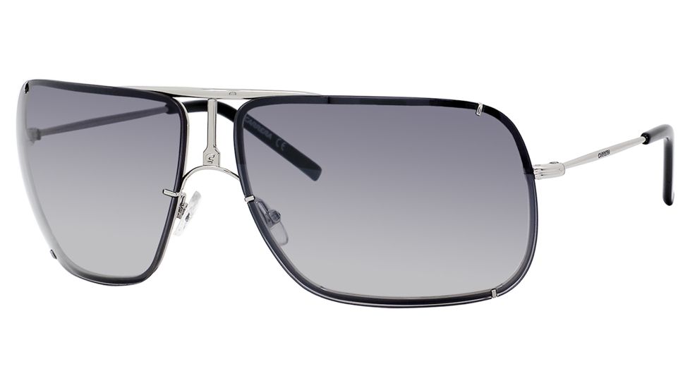 Carrera 17/S Sunglasses CA17S-0010-IC-6712 - Palladium Frame, Gray Mirror Gradient Silver Lenses, Lens Diameter 67mm, Distance Between Lenses 12mm