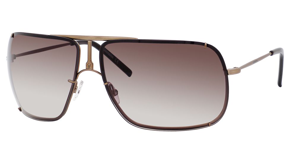 Carrera 17/S Sunglasses CA17S-0J7D-DB-6712 - Bronze Semi Matte Frame, Brown Gray Gradient Lenses, Lens Diameter 67mm, Distance Between Lenses 12mm