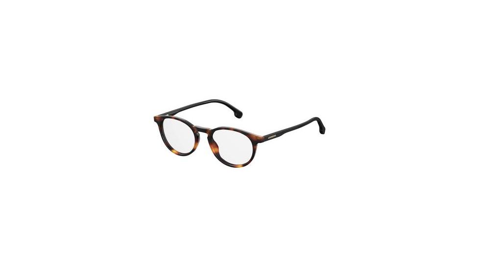 Carrera 170/V Prescription Eyeglasses CA170V-0555-4919 - Light Havana Black Frame, Lens Diameter 49mm, Distance Between Lenses 19mm