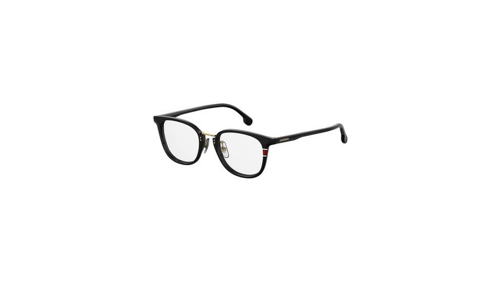 Carrera 178/F Eyeglass Frames CA178F-0807-5020 - Black Frame, Lens Diameter 50mm, Distance Between Lenses 20mm