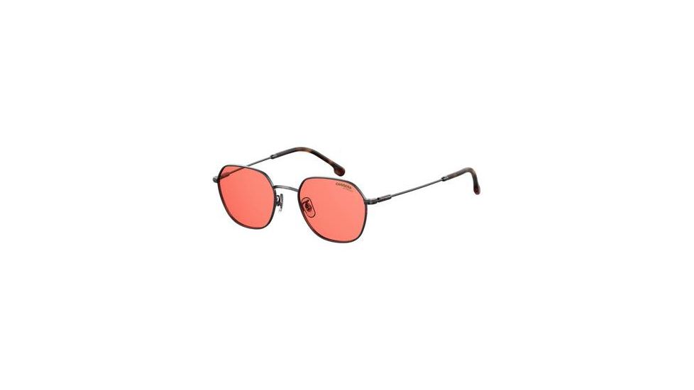 Carrera 180/F/S Progressive Prescription Sunglasses CA180FS-0U79-UZ-5019 - Lens Diameter 50 mm, Frame Color Red Havana Ruthenium
