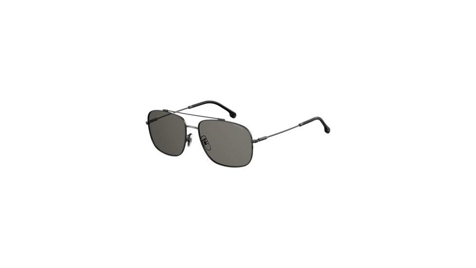Carrera 182/F/S Bifocal Prescription Sunglasses CA182FS-0V81-M9-6017 - Frame Color Dark Ruthenium Black, Lens Diameter 60 mm