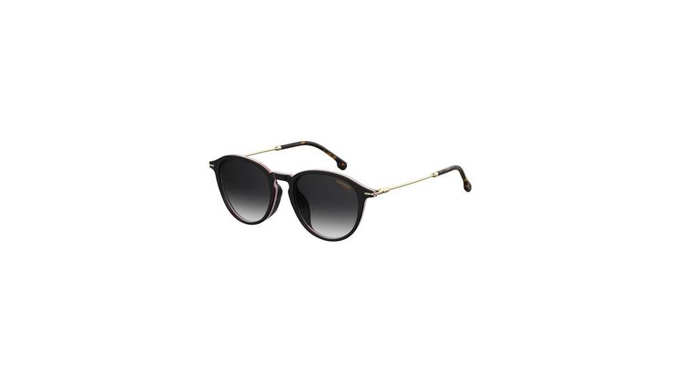 Carrera 196/F/S Prescription Sunglasses CA196FS-0WR7-9O-5221 - Lens Diameter 52 mm, Frame Color Black / Havana