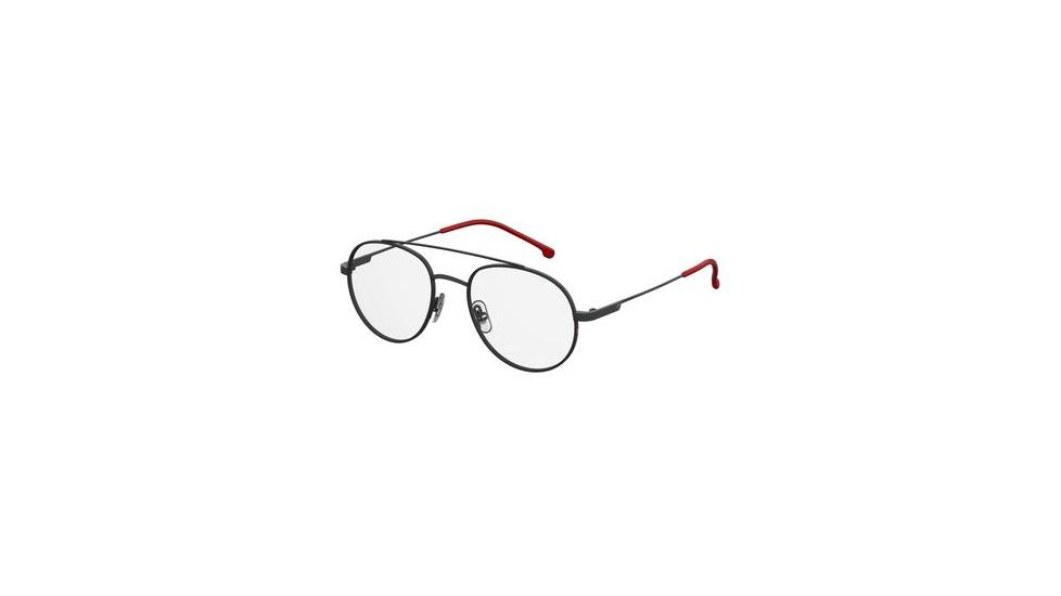 Carrera 2000T/V Eyeglass Frames CA2000TV-0003-4918 - Matte Black Frame, Lens Diameter 49mm, Distance Between Lenses 18mm