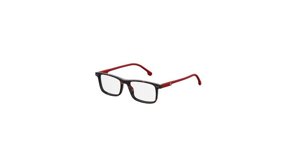 Carrera 2001T/V Eyeglass Frames CA2001TV-0086-4816 - Dark Havana Frame, Lens Diameter 48mm, Distance Between Lenses 16mm