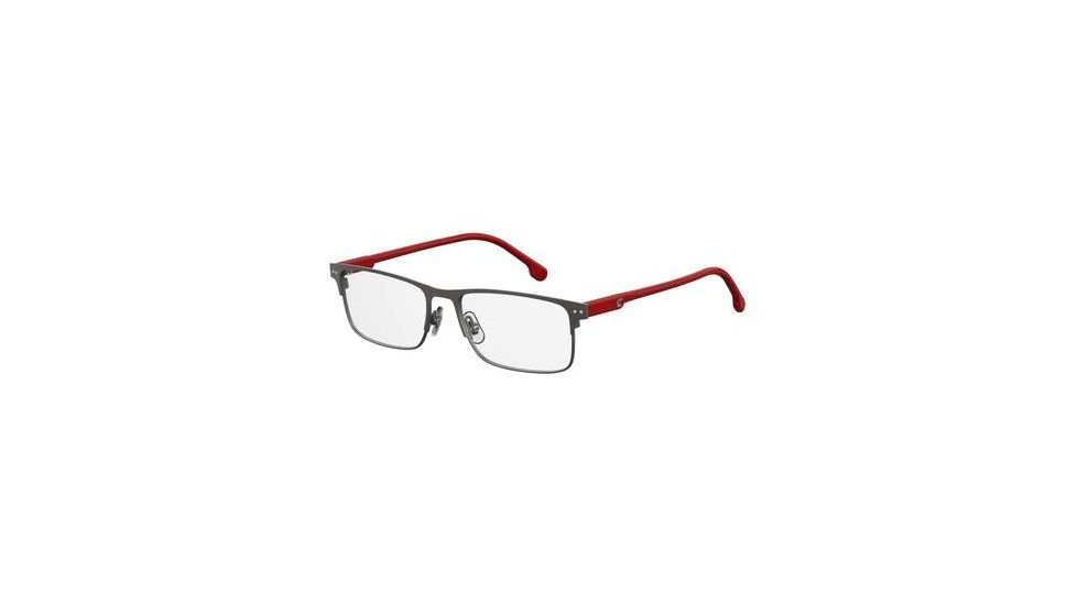 Carrera 2007T Eyeglass Frames CA2007T-0R80-5116 - Semi Matte Dark Ruthenium Frame, Lens Diameter 51mm, Distance Between Lenses 16mm