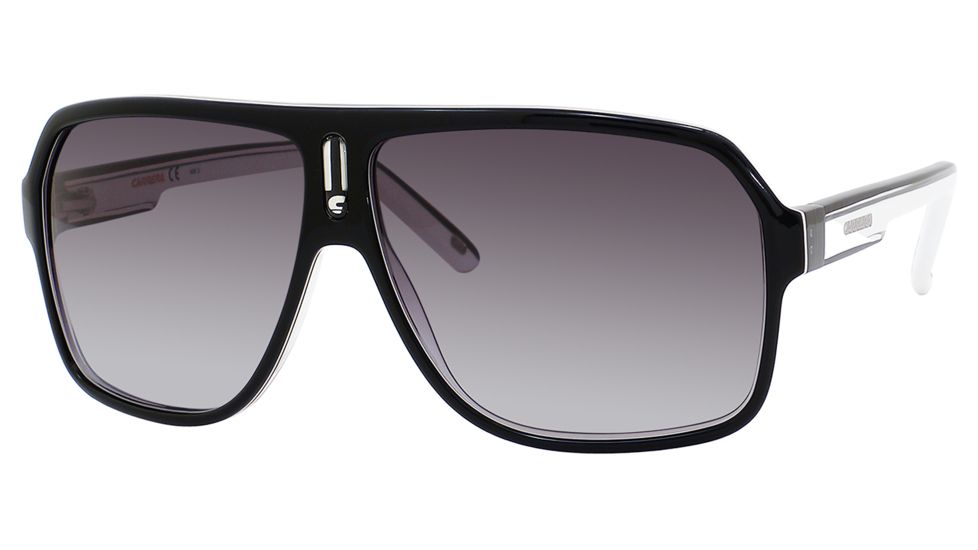 Carrera 27/S Progressive Prescription Sunglasses CA27S-0XSZ-9O-6210 - Lens Diameter 62 mm, Frame Color Black White Gray