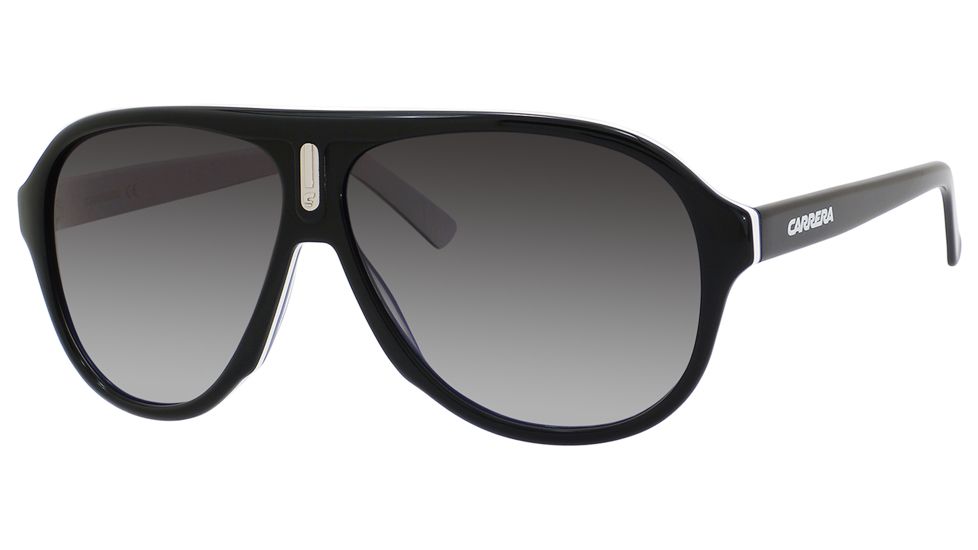 Carrera 38/S Bifocal Prescription Sunglasses CA38S-08X4-9O-5910 - Frame Color Black White Blue, Lens Diameter 59 mm
