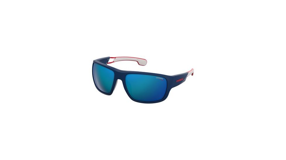 Carrera 4006/S Bifocal Prescription Sunglasses CA4006S-0RCT-Z0-6317 - Frame Color Matte Blue, Lens Diameter 63 mm