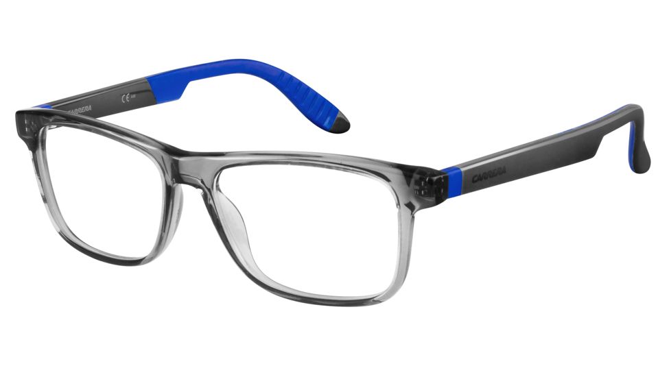 Carrera 4401 Single Vision Prescription Eyeglasses CA4401-0HBP-5316 - Gray Blue Frame, Lens Diameter 53mm, Distance Between Lenses 16mm