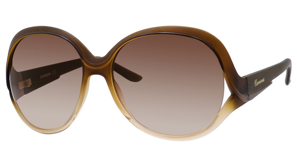 Carrera 45/S Sunglasses CA45S-0902-JD-5916 - Dark Light Brown Frame, Brown Gradient Lenses, Lens Diameter 59mm, Distance Between Lenses 16mm
