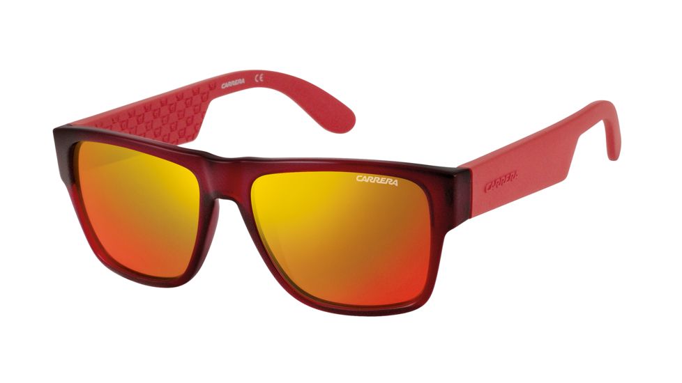 Carrera 5002/S Bifocal Prescription Sunglasses CA5002S-0B5Q-ZP-5517 - Lens Diameter 55 mm, Frame Color Burgundy
