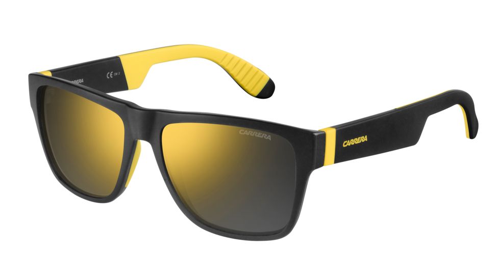 Carrera 5002/SP/S Bifocal Prescription Sunglasses CA5002SPS-0267-UW-5517 - Lens Diameter 55 mm, Frame Color Black Yellow