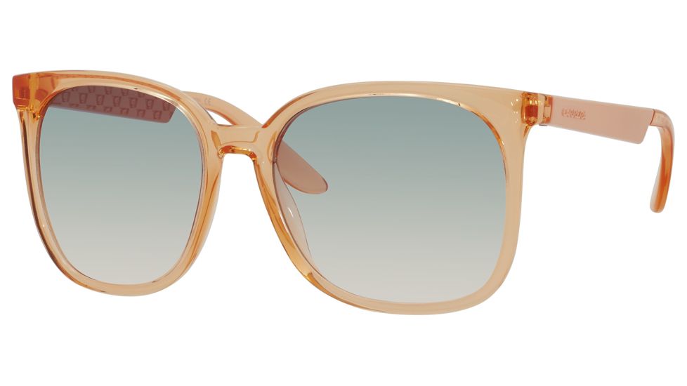 Carrera 5004/S Sunglasses CA5004S-0D85-4R-5718 - Orange Frame, Green Gradient Lenses, Lens Diameter 57mm, Distance Between Lenses 18mm