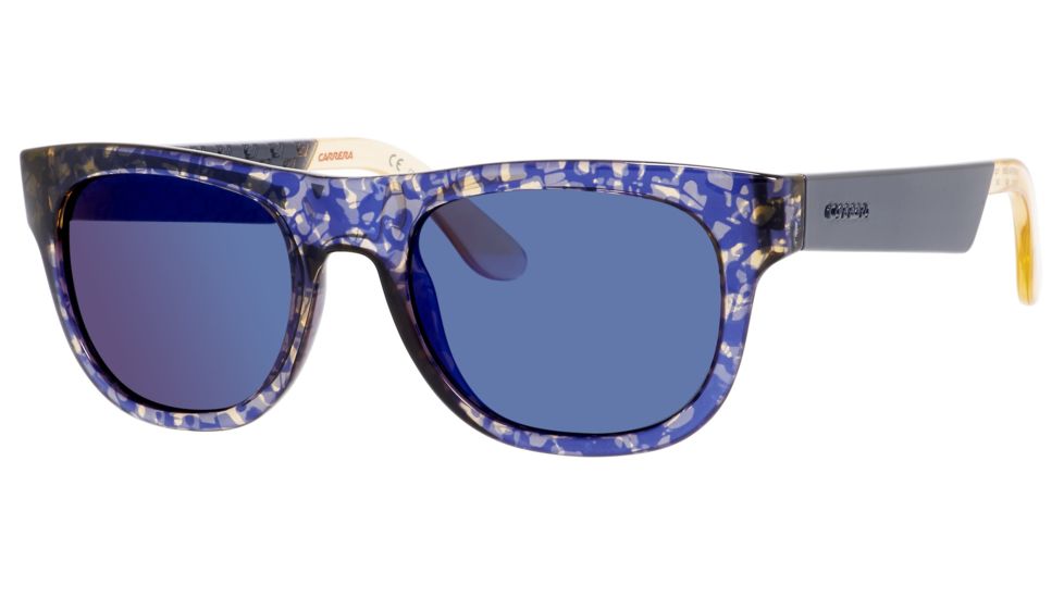 Carrera 5006/S Single Vision Prescription Sunglasses CA5006S-01UI-1G-5220 - Lens Diameter 52 mm, Frame Color Camouflage Blue