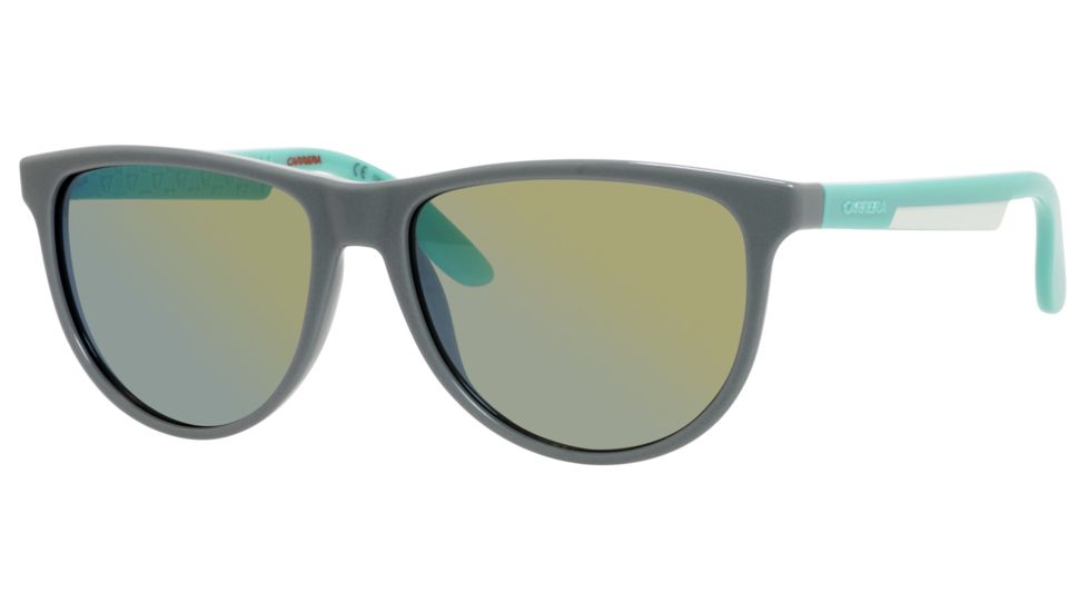 Carrera 5007/S Single Vision Prescription Sunglasses CA5007S-00SV-3U-5616 - Lens Diameter 56 mm, Frame Color Gray Iredescnet